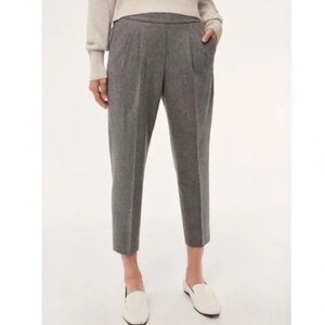 Aritzia Babaton CONAN PANT TERADO wool blend pants in Gray
